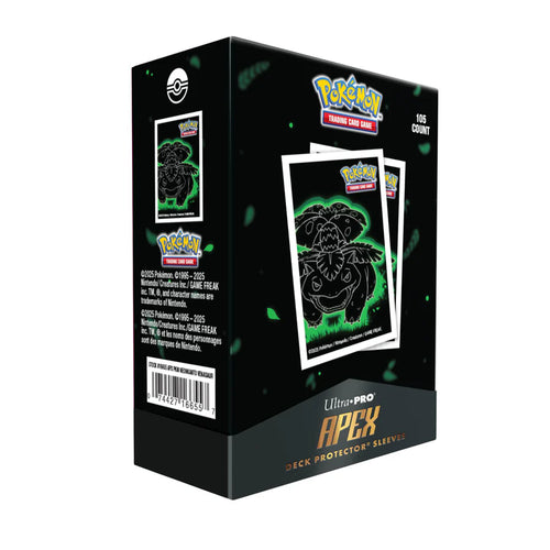 Neon Kanto 105ct APEX DECK PROTECTOR® Sleeves Venusaur for Pokémon