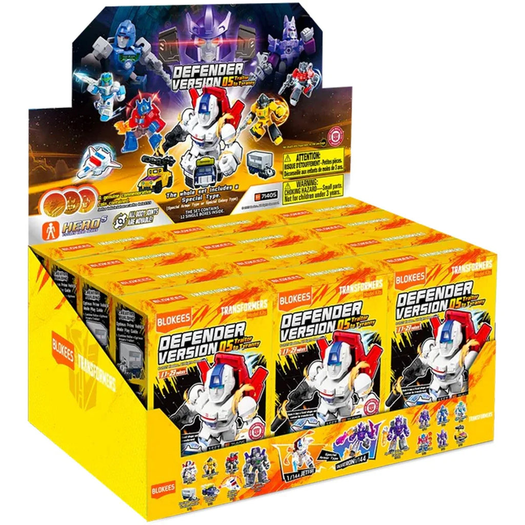 Transformers Defender Version 05 Traitor to Tyranny Blokees Mini Model Kit