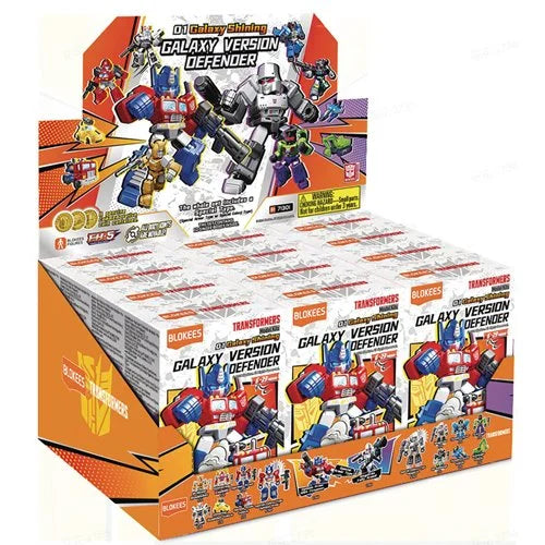 Transformers Galaxy Defender Version 01 Blokees Mini Model Kit
