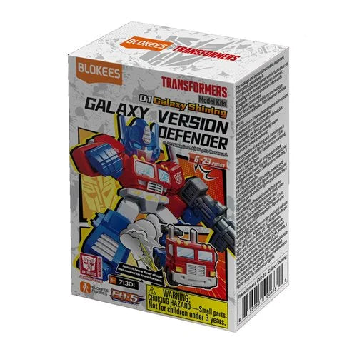 Transformers Galaxy Defender Version 01 Blokees Mini Model Kit