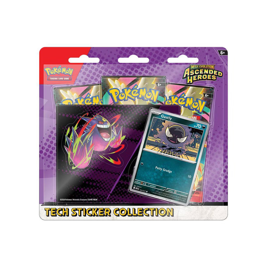 Pokemon Trading Card Game : Mega Evolution Ascended Heroes Tech Sticker Collection