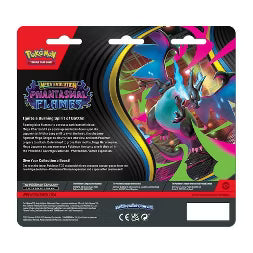 Pokemon Trading Card Game: Mega Evolution Phantasmal Flames Three-Booster Blister
