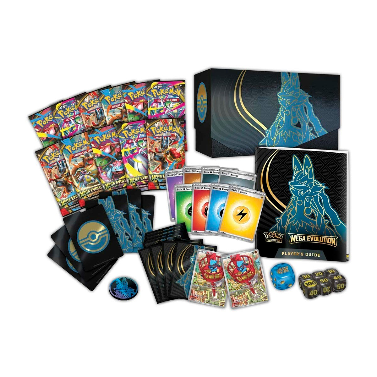 Pokemon TCG: Mega Evolution Pokemon Center Elite Trainer Box (Mega Lucario)