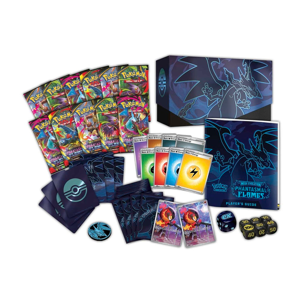 Pokemon TCG: Mega Evolution-Phantasmal Flames Pokemon Center Elite Trainer Box