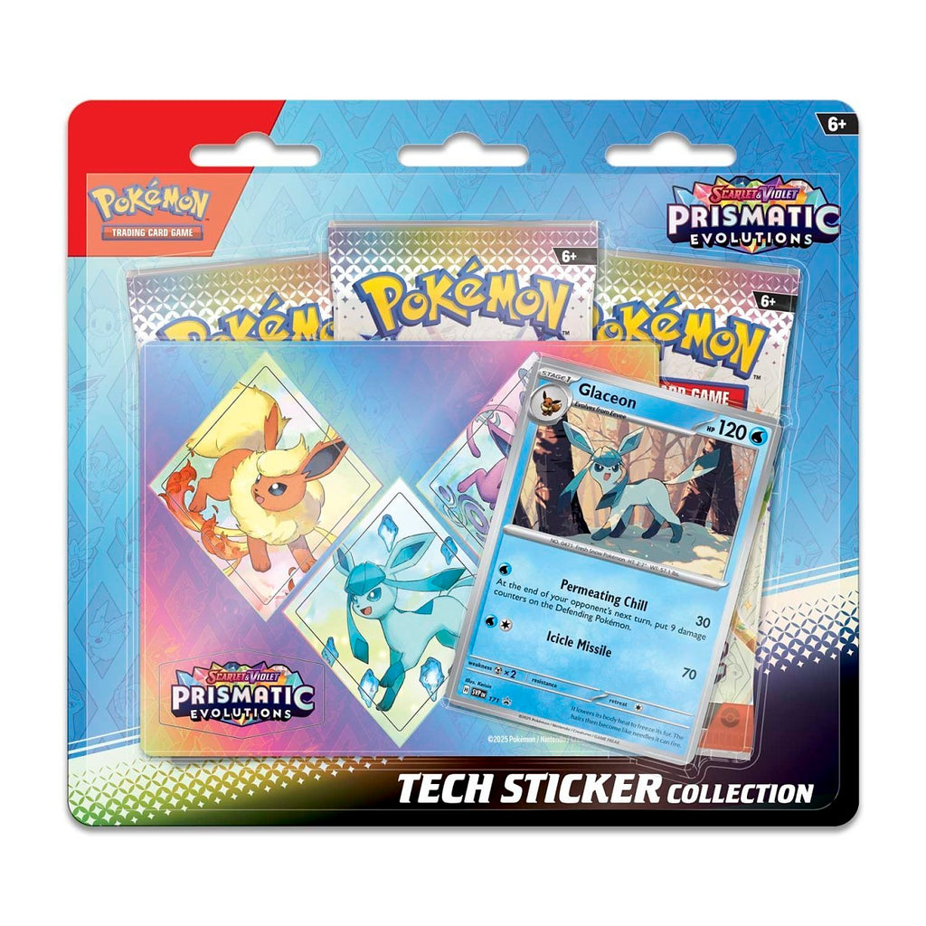 Pokemon TCG: Scarlet & Violet-Prismatic Evolutions Tech Sticker Collection