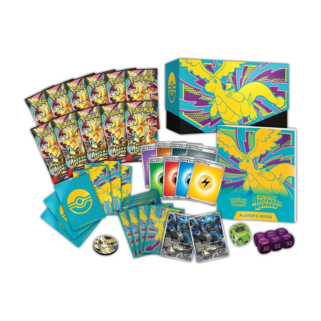 Pokemon TCG: Mega Evolution-Ascended Heroes Pokemon Elite Trainer Box