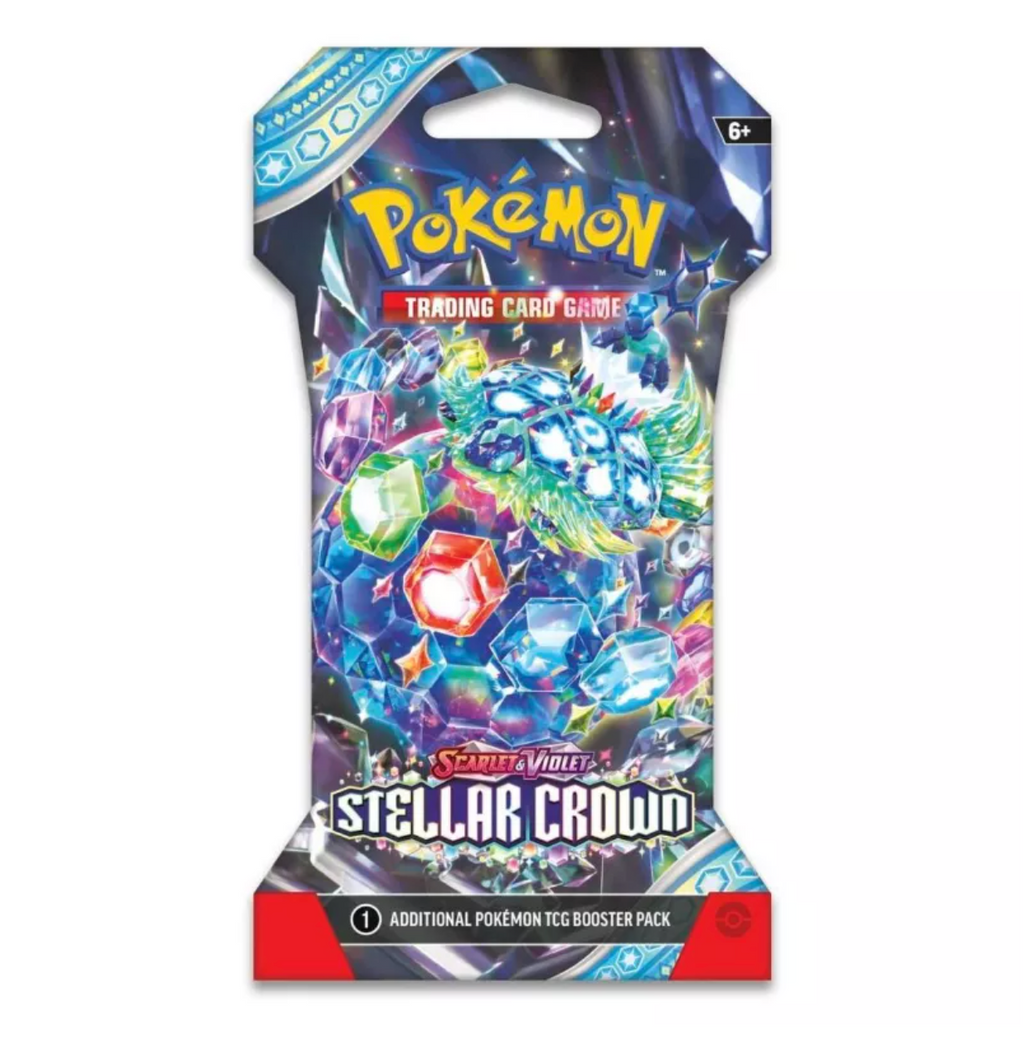 Pokemon TCG Scarlet & Violet Stellar Crown Sleeved Booster Pack