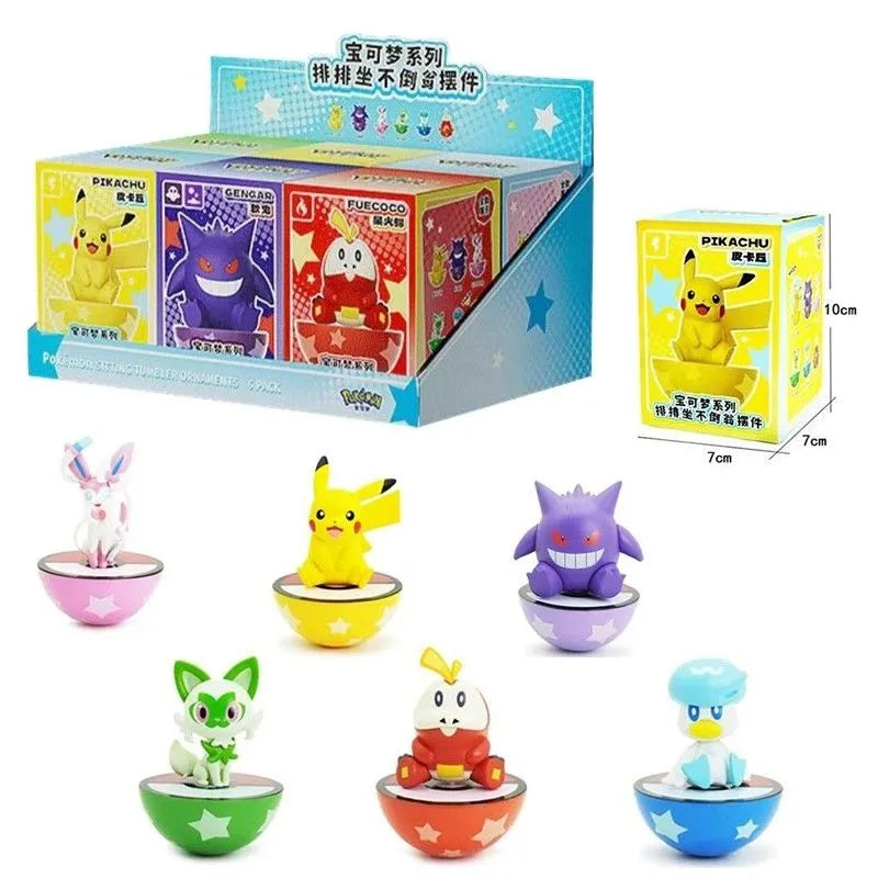 Pokemon Sitting Tumbler Ornaments