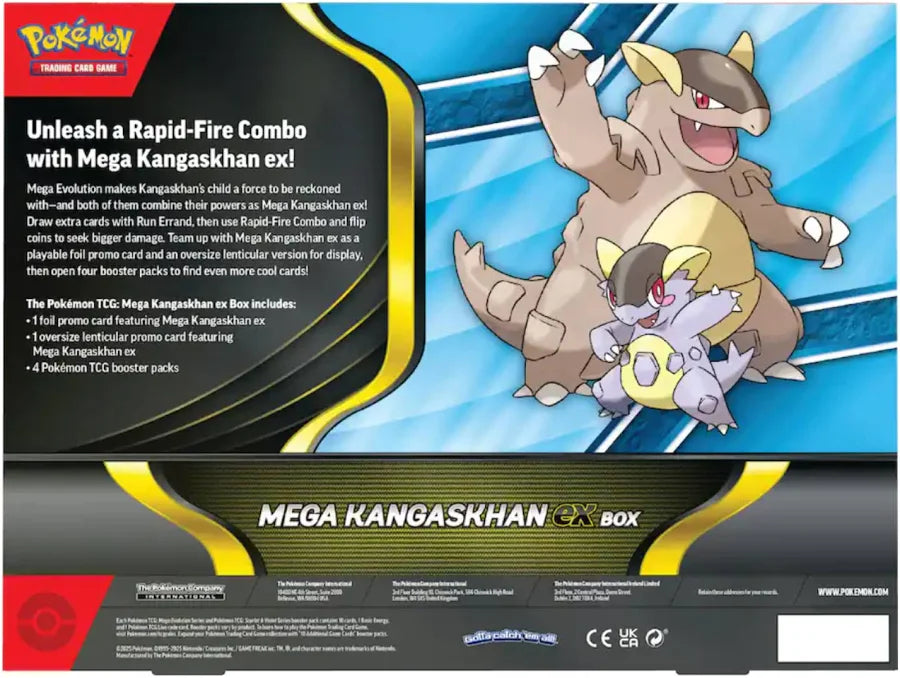 Pokemon Mega Kangaskhan EX Box