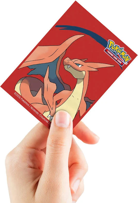 Ultra Pro: Mega Charizard Y 65-Count Deck Protector Sleeves for Pokémon Trading Card Game