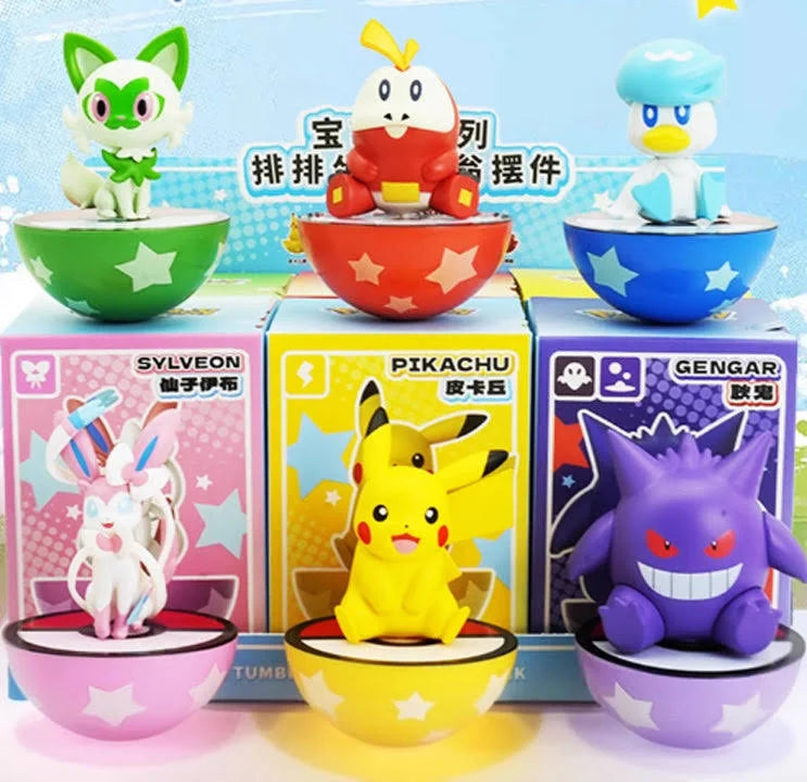 Pokemon Sitting Tumbler Ornaments