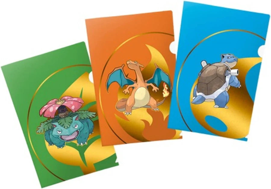 Tournament Folios 3-Pack - Charizard, Blastoise, Venusaur