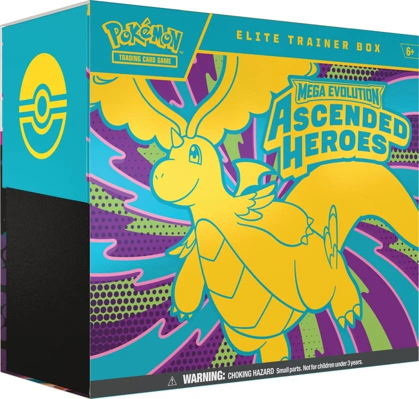 Pokemon TCG: Mega Evolution-Ascended Heroes Pokemon Elite Trainer Box